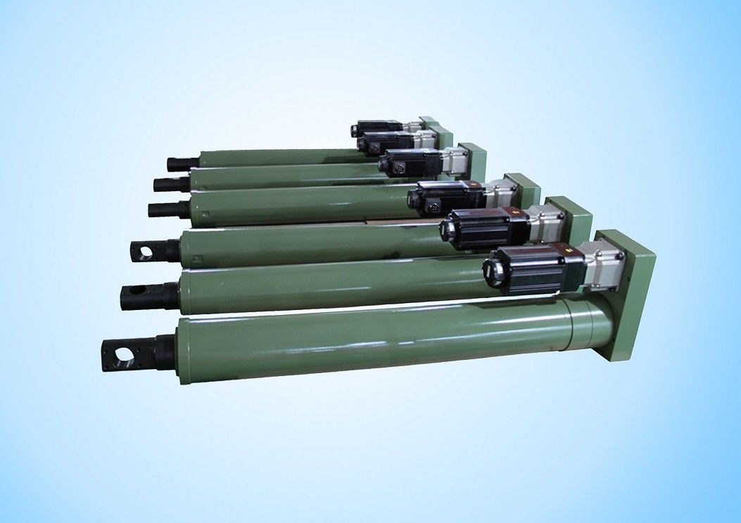 fast response military level 220V servo electric cylinder , heavy load